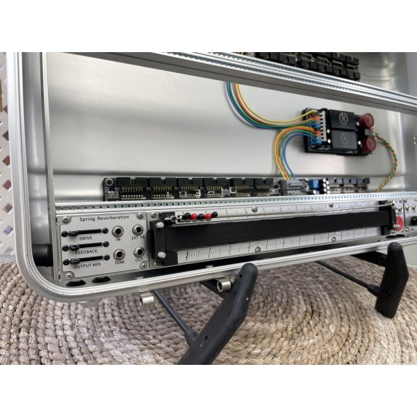 画像15: BPNYC ZERO Halliburton Eurorack Modular Travel Case w/Pulp Logic 1U SILVER 売却済 (15)