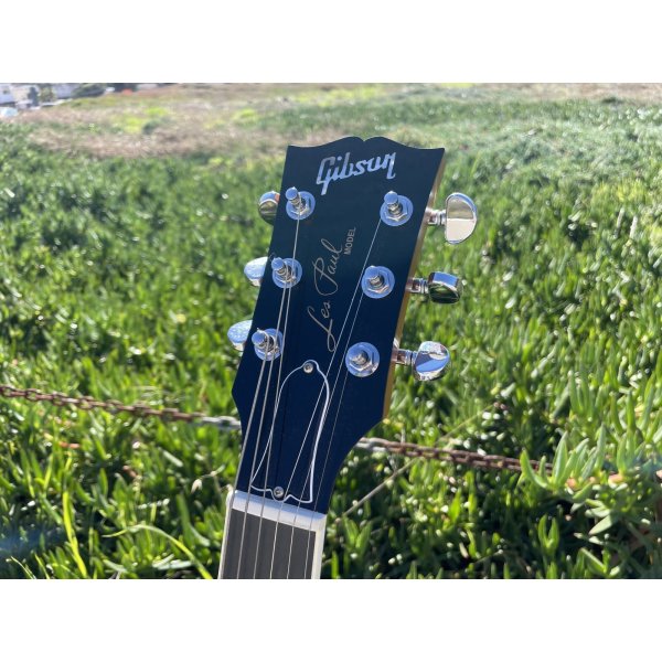 画像7: 2018 Gibson Les Paul classic player plus Satin Ocean Blue 売却済 (7)
