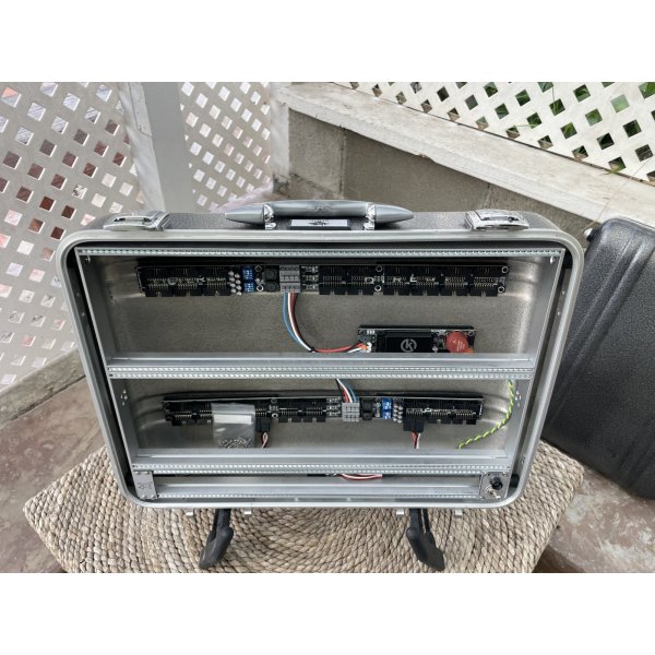 画像15: BPNYC ZERO Halliburton Eurorack Modular Travel Case 7U 82hp Black textured (15)