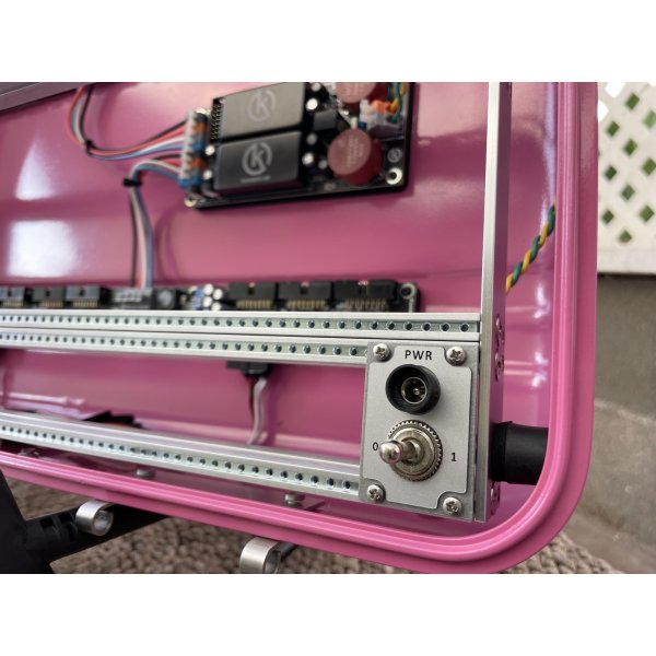 画像13: BPNYC ZERO Halliburton Eurorack Modular Travel Case 7U 96hp Bubblegum 売却済 (13)