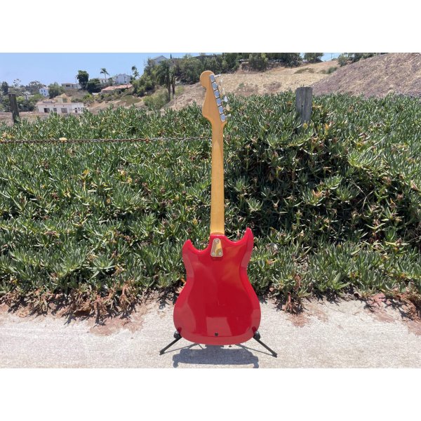 画像11: Hagstrom II 1960s Beautiful Red, All original, HSC, Tremolo bar (11)