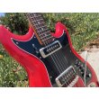 画像7: Hagstrom II 1960s Beautiful Red, All original, HSC, Tremolo bar (7)