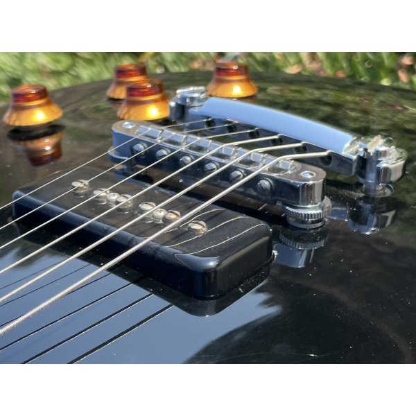 画像15: GIBSON 2011 LES PAUL TRADITIONAL PRO SPLIT COIL P90 EBONY　売却済 (15)