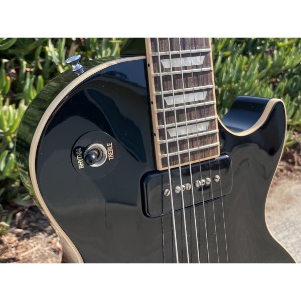画像7: GIBSON 2011 LES PAUL TRADITIONAL PRO SPLIT COIL P90 EBONY　売却済 (7)