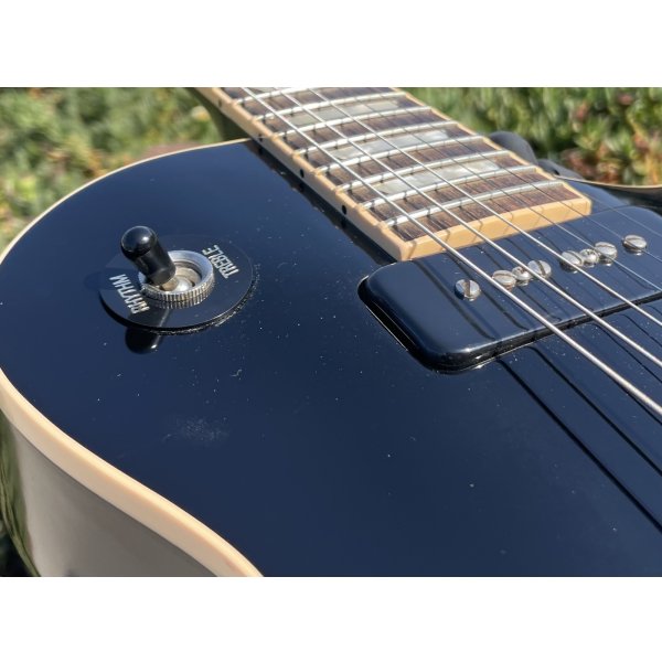 画像16: GIBSON 2011 LES PAUL TRADITIONAL PRO SPLIT COIL P90 EBONY　売却済 (16)