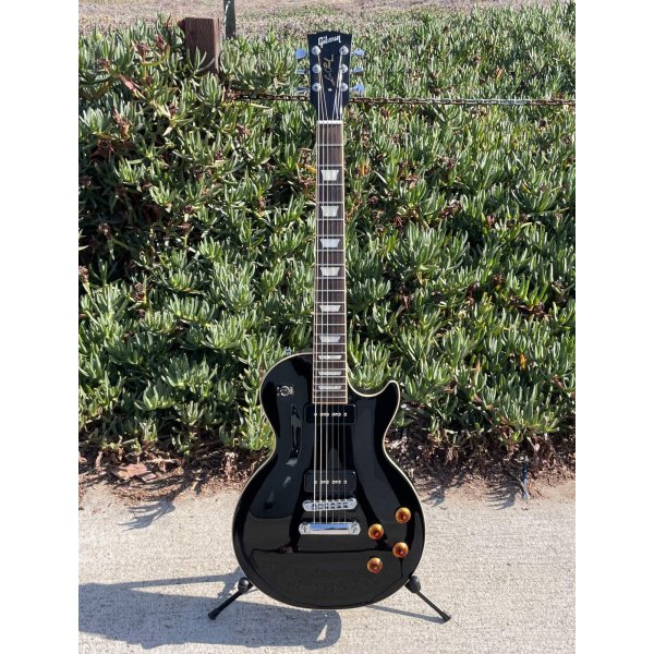 画像2: GIBSON 2011 LES PAUL TRADITIONAL PRO SPLIT COIL P90 EBONY　売却済 (2)