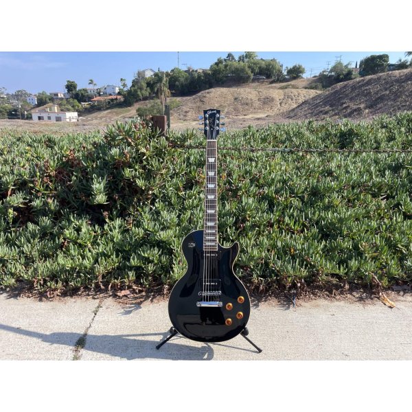 画像4: GIBSON 2011 LES PAUL TRADITIONAL PRO SPLIT COIL P90 EBONY　売却済 (4)