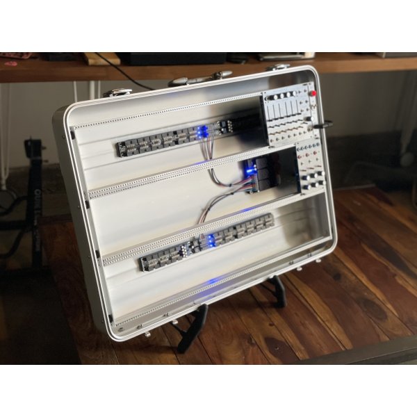 画像16: BPNYC ZERO Centurion Elite Eurorack Modular Travel Case 9U 122HP BIG SLIM (Rare Depth!) (16)