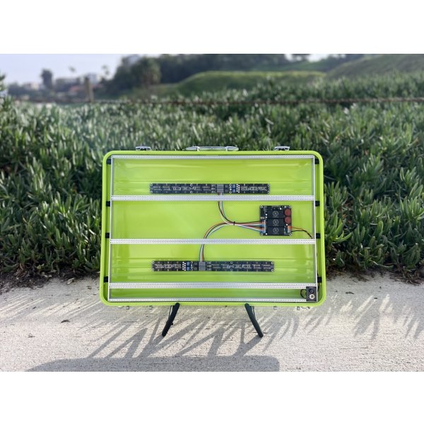 画像14: BPNYC ZERO Centurion Elite Eurorack Modular Travel Case 10U 480HP VERDE LIMON (売却済) (14)