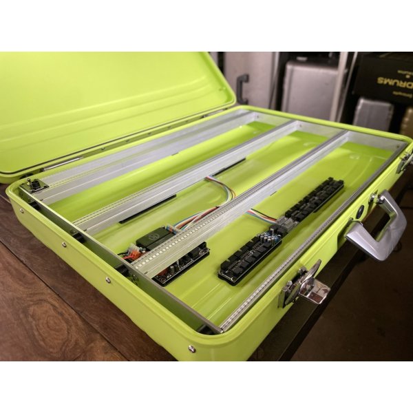 画像20: BPNYC ZERO Centurion Elite Eurorack Modular Travel Case 10U 480HP VERDE LIMON (売却済) (20)