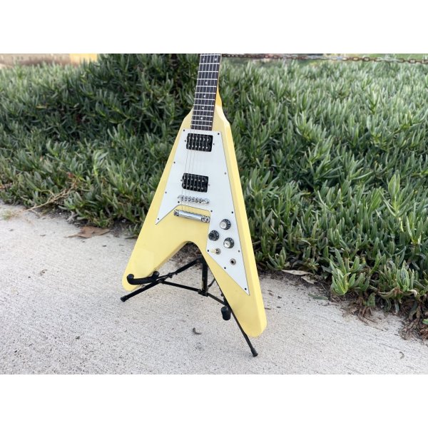画像6: 1991 Gibson Flying V ’67 Early Reissue Alpine White (6)