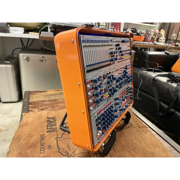 画像5: Buchla Tiptop 200t series with BPNYC ZERO Halliburton Eurorack Modular Travel Case 9U #3 ORANGE (5)
