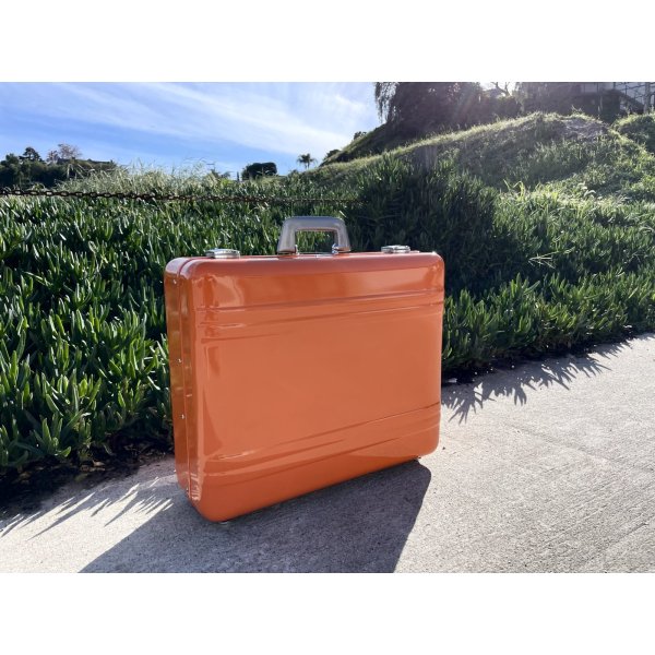 画像14: BPNYC ZERO Halliburton Eurorack Modular Travel Case 9U 96hp "ORANGE" (14)