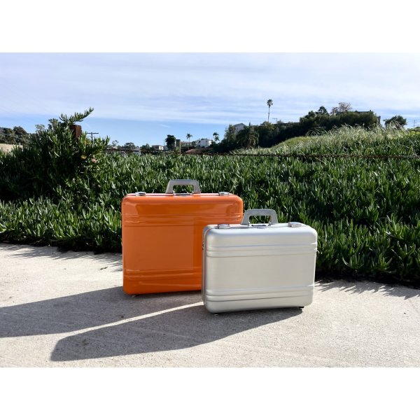 画像25: Buchla Tiptop 200t series with BPNYC ZERO Halliburton Eurorack Modular Travel Case 9U #3 ORANGE (25)