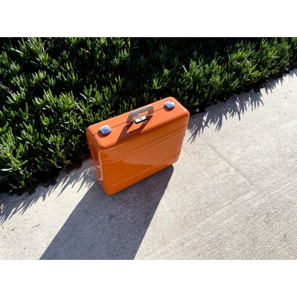 画像14: Buchla Tiptop 200t series with BPNYC ZERO Halliburton Eurorack Modular Travel Case 9U #3 ORANGE (14)