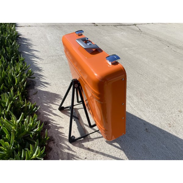 画像9: BPNYC ZERO Halliburton Eurorack Modular Travel Case 9U 96hp "ORANGE" (9)