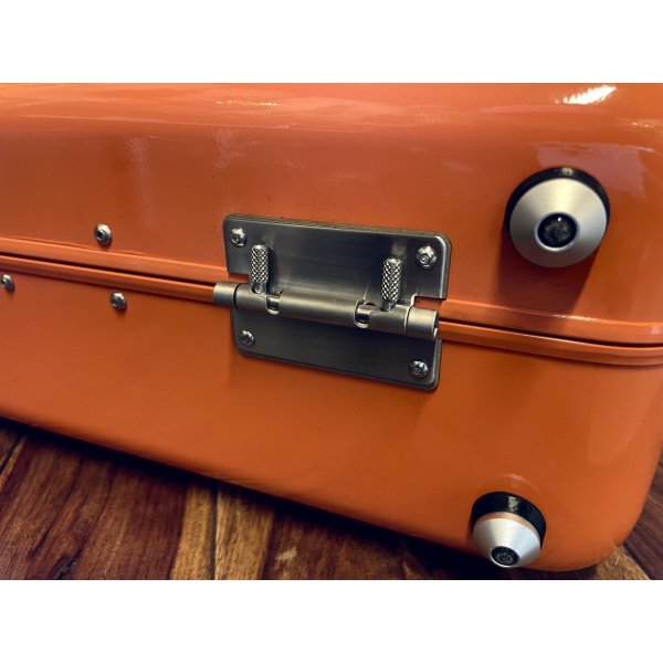 画像20: Buchla Tiptop 200t series with BPNYC ZERO Halliburton Eurorack Modular Travel Case 9U #3 ORANGE (20)