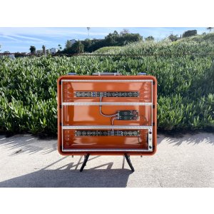 画像: BPNYC ZERO Halliburton Eurorack Modular Travel Case 9U 96hp "ORANGE" 　売却済