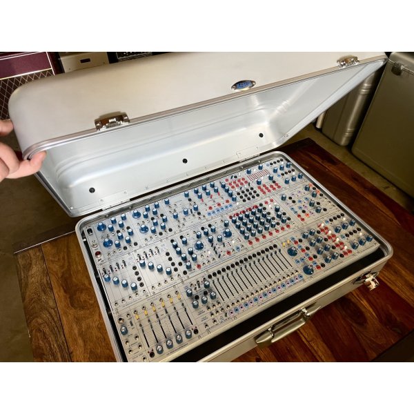 画像21: BPNYC ZERO Halliburton Eurorack Modular Travel Case NOS SILVER 3x122hp 9U (21)