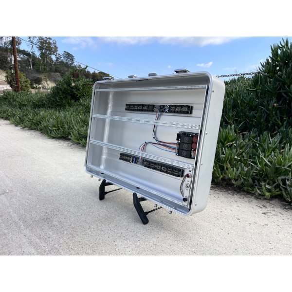 画像4: BPNYC ZERO Halliburton Eurorack Modular Travel Case NOS SILVER 3x122hp 9U (4)