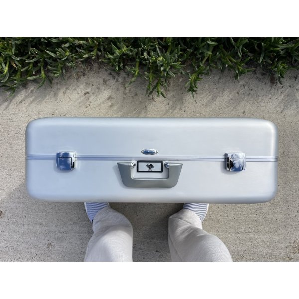 画像14: BPNYC ZERO Halliburton Eurorack Modular Travel Case NOS SILVER 3x122hp 9U (14)