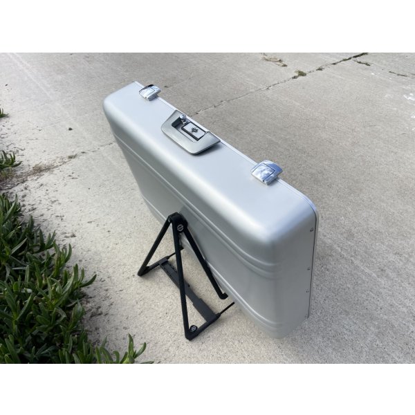 画像9: BPNYC ZERO Halliburton Eurorack Modular Travel Case NOS SILVER 3x122hp 9U (9)