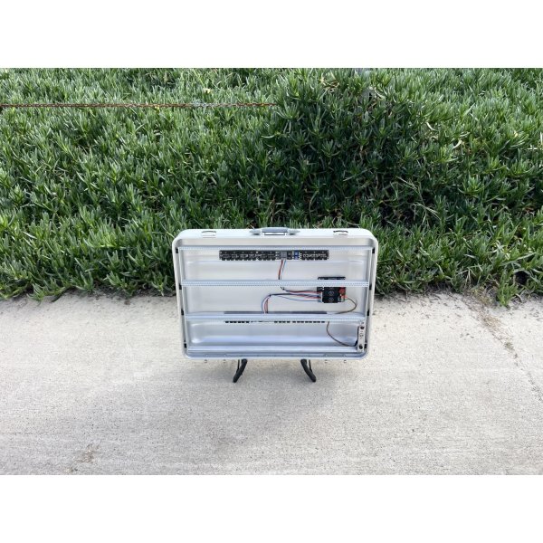 画像5: BPNYC ZERO Halliburton Eurorack Modular Travel Case NOS SILVER 3x122hp 9U (5)