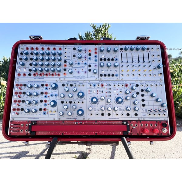 画像3: Buchla Tiptop 200t series with BPNYC ZERO Halliburton Eurorack Modular Travel Case 7U "REDRUM" (3)