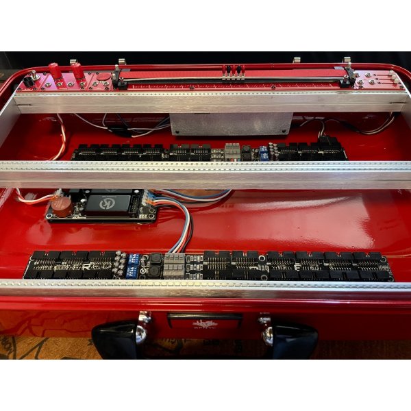 画像2: BPNYC ZERO Halliburton Eurorack Modular Travel Case 7U w/Pulp Logic 1Us "REDRUM" (2)
