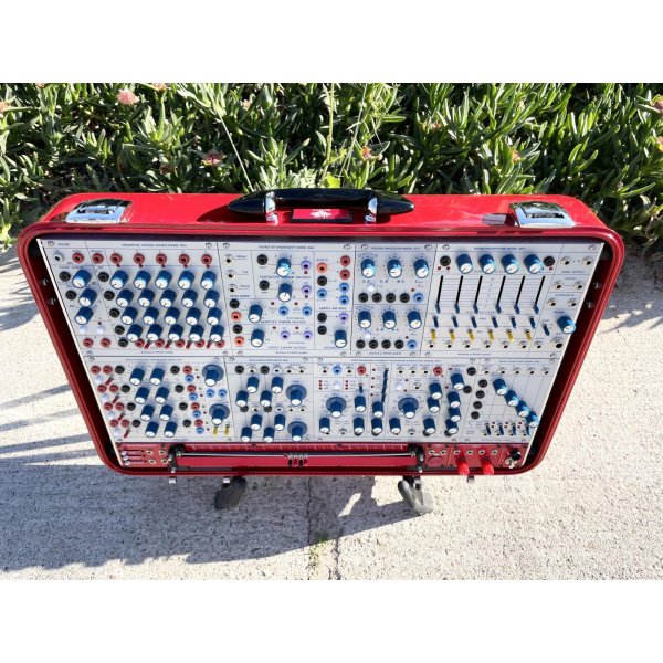 画像9: Buchla Tiptop 200t series with BPNYC ZERO Halliburton Eurorack Modular Travel Case 7U "REDRUM" (9)