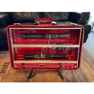 画像: BPNYC ZERO Halliburton Eurorack Modular Travel Case 7U w/Pulp Logic 1Us "REDRUM"