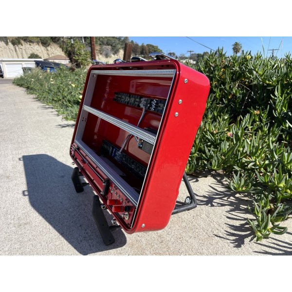 画像3: BPNYC ZERO Halliburton Eurorack Modular Travel Case 7U w/Pulp Logic 1Us "REDRUM" (3)