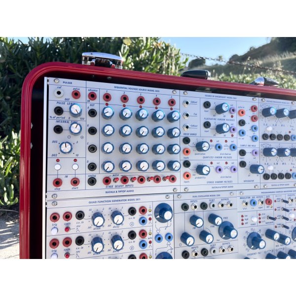 画像6: Buchla Tiptop 200t series with BPNYC ZERO Halliburton Eurorack Modular Travel Case 7U "REDRUM" (6)