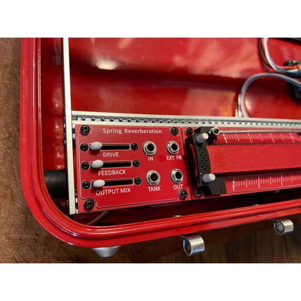 画像5: BPNYC ZERO Halliburton Eurorack Modular Travel Case 7U w/Pulp Logic 1Us "REDRUM" (5)
