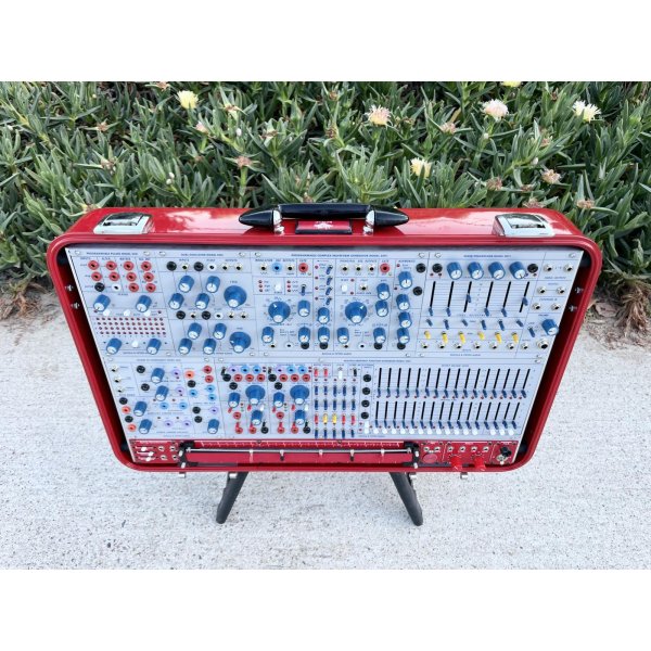 画像3: Buchla Tiptop 200t series with BPNYC ZERO Halliburton Eurorack Modular Travel Case 7U "REDRUM" #2 (3)