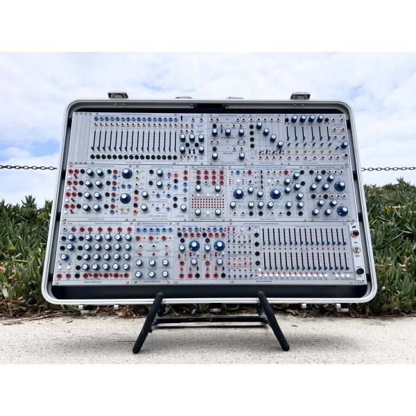 画像6: Buchla Tiptop 200t series with BPNYC ZERO Halliburton Eurorack Modular Travel Case SILVER 122hp 9U w/MARF (6)