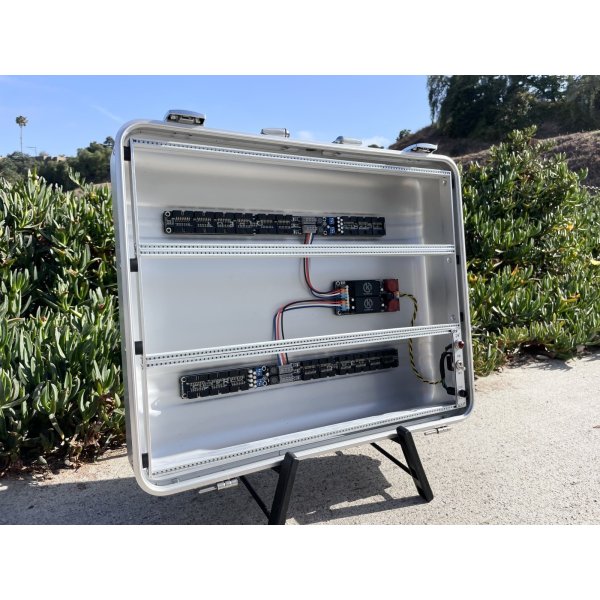 画像3: BPNYC ZERO Halliburton Eurorack Modular Travel Case NOS SILVER 96hp 9U (3)