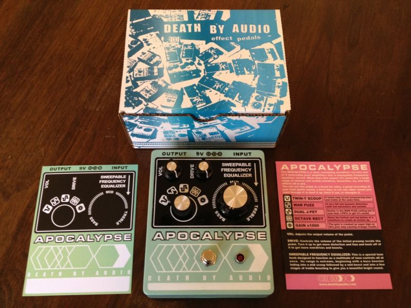 画像: DEATH BY AUDIO APOCALYPSE　次回入荷分