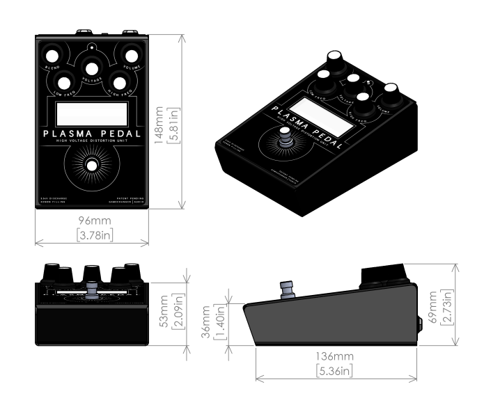 画像: GAMECHANGER AUDIO PLASMA PEDAL - High Voltage Distortion Unit　次回入荷分