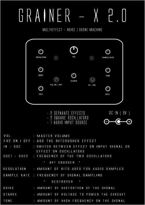 画像: EXAGONAL ROOMS  INSECTO N#2 - GRAINER - X ( 2.0 )　要予約