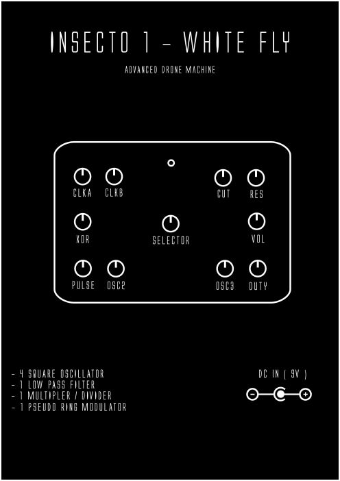 画像: EXAGONAL ROOMS  INSECTO # 1 - THE-WHITEFLY　要予約