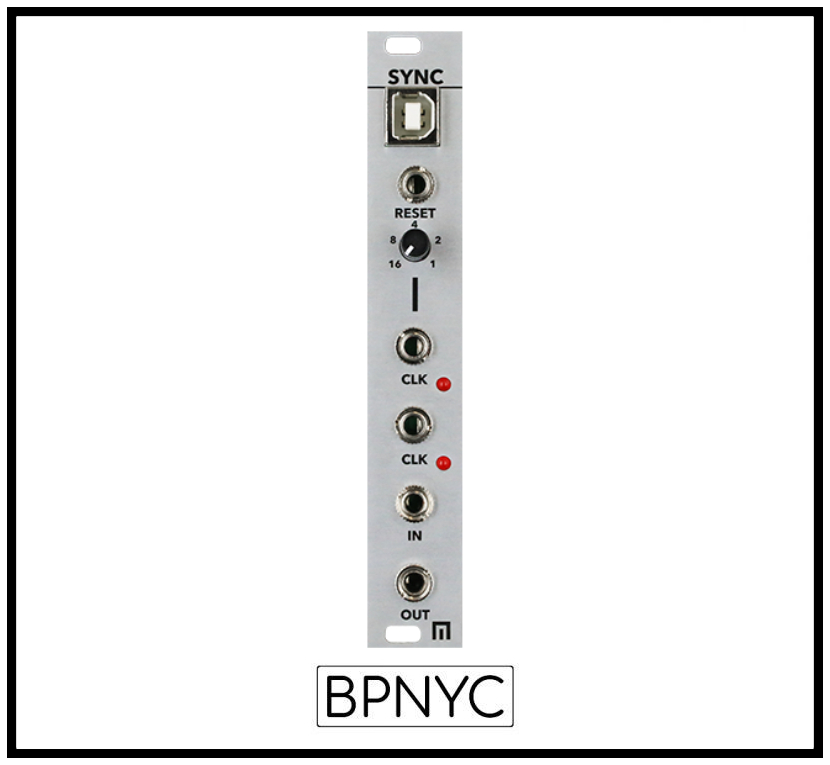 画像1: Malekko SYNC - 4HP USB/MIDI Sync Module (1)