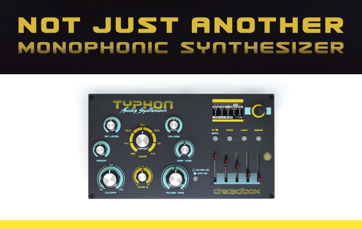 画像: Dreadbox　TYPHON Analog Synthesizer　