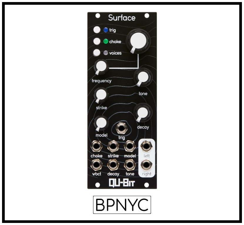 画像1: Qu-Bit Electronix  SURFACE - ステレオ マルチ ティンバー シンセボイス　次回入荷分 (1)
