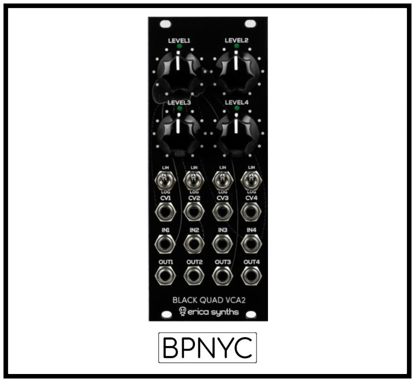 画像1: Erica Synths  Black Quad VCA V2 次回入荷分 (1)