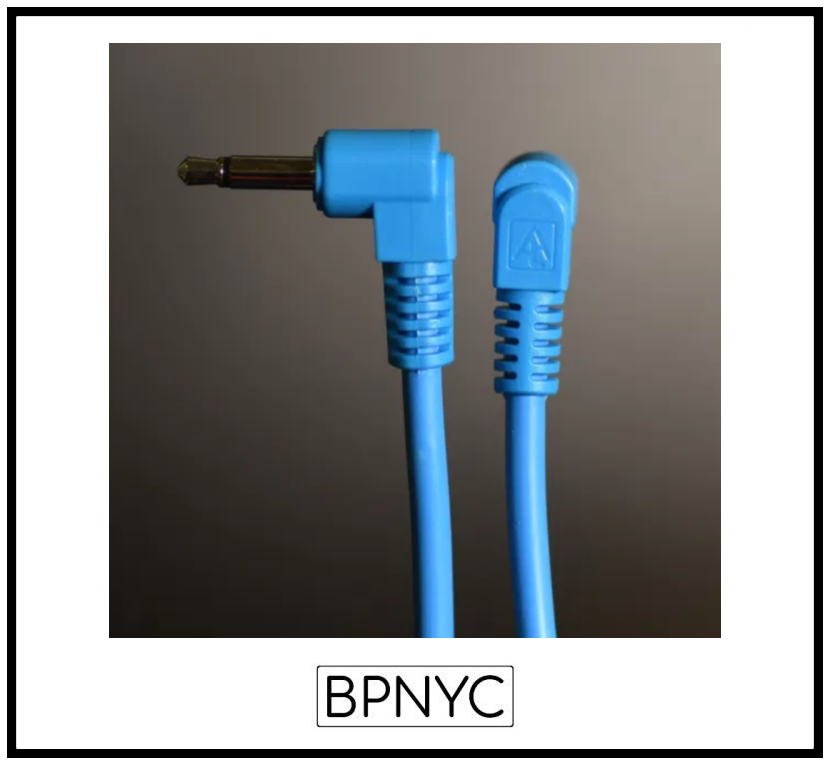 画像1: After Later Audio Right Angle Patch Cables, 18 inch – Pack of 5　 (1)