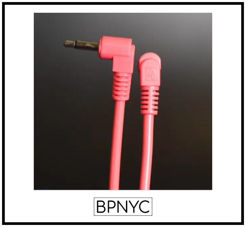 画像1: After Later Audio Right Angle Patch Cables, 6 inch – Pack of 5　 (1)
