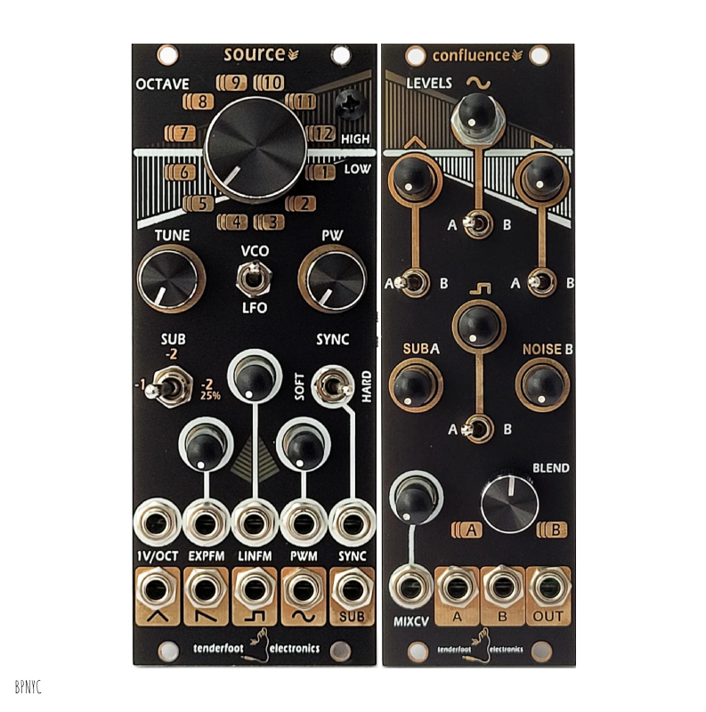 画像1: Tenderfoot Electronics Source & Confluence: VCO & Wave Mixer　次回入荷分 (1)